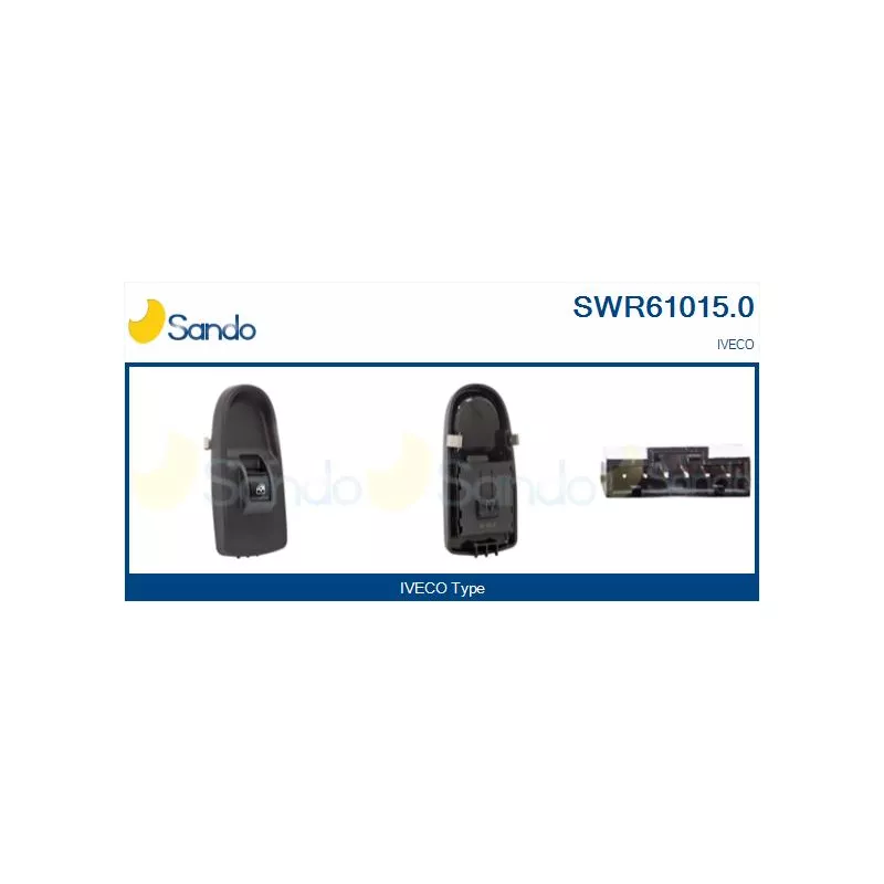 Interrupteur, lève-vitre avant gauche SANDO SWR61015.0