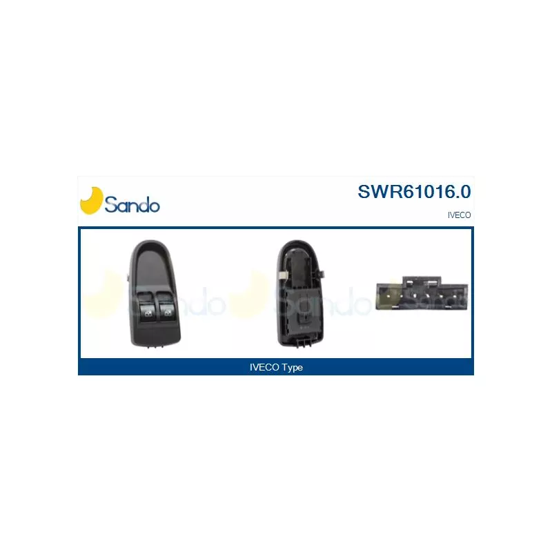 Interrupteur, lève-vitre SANDO SWR61016.0