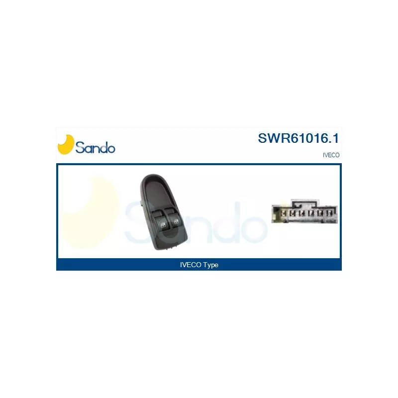 Interrupteur, lève-vitre SANDO SWR61016.1