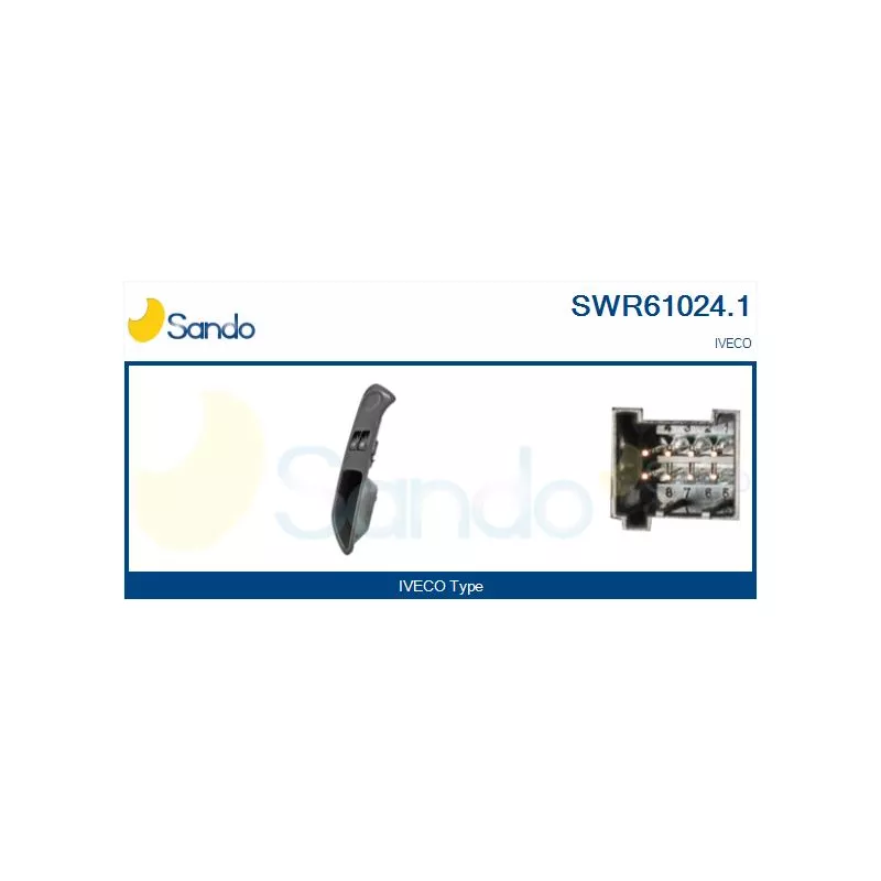 Interrupteur, lève-vitre SANDO SWR61024.1