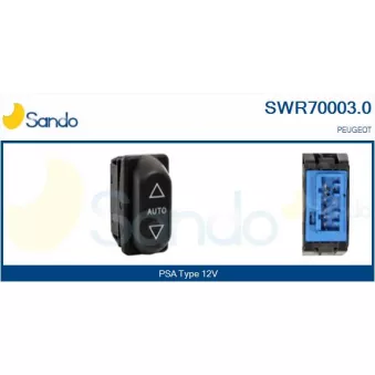 Interrupteur, lève-vitre SANDO SWR70003.0