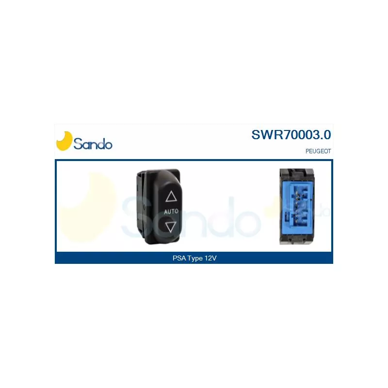 Interrupteur, lève-vitre SANDO SWR70003.0