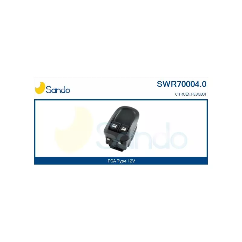 Interrupteur, lève-vitre SANDO SWR70004.0