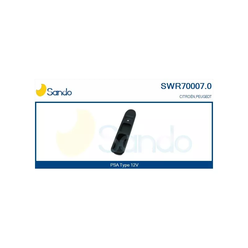 Interrupteur, lève-vitre SANDO SWR70007.0
