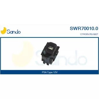 Interrupteur, lève-vitre SANDO SWR70010.0