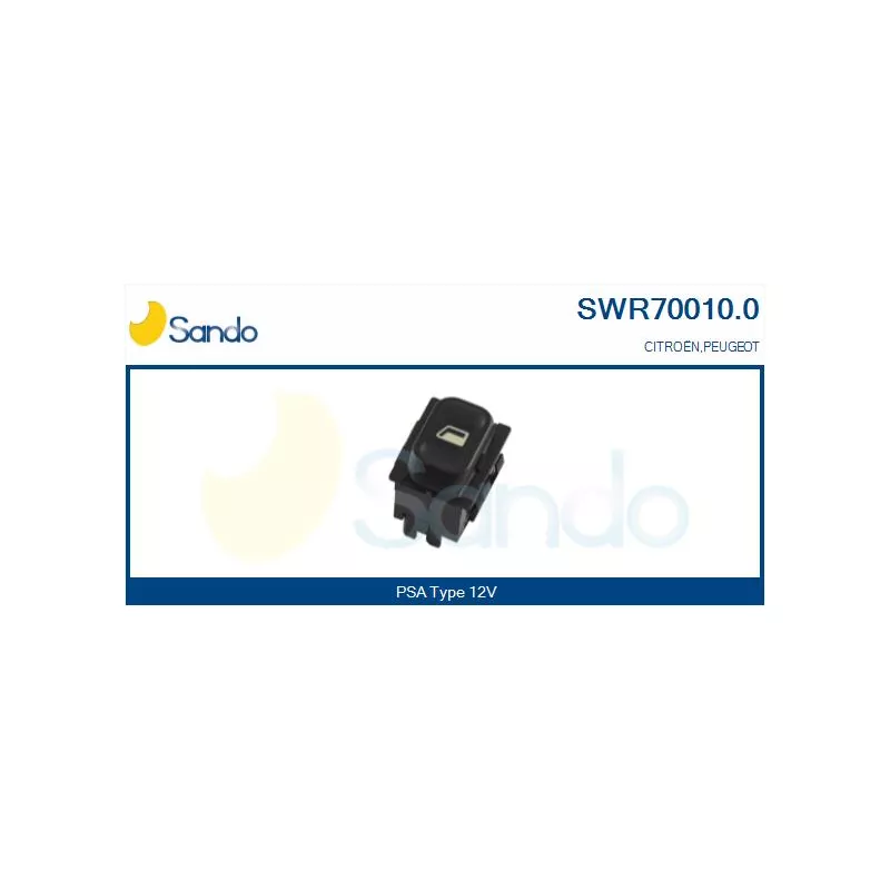 Interrupteur, lève-vitre SANDO SWR70010.0