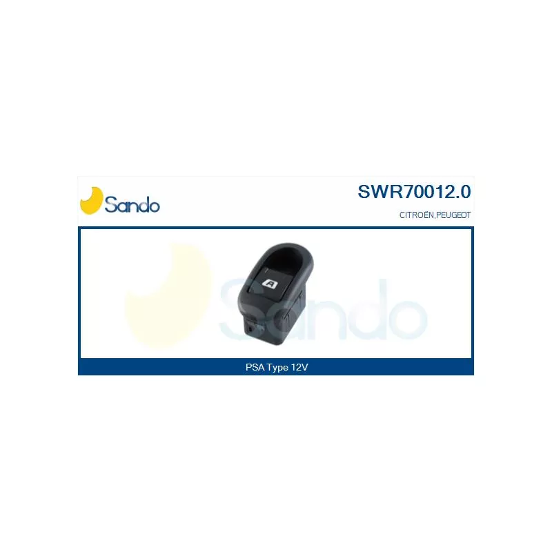 Interrupteur, lève-vitre SANDO SWR70012.0