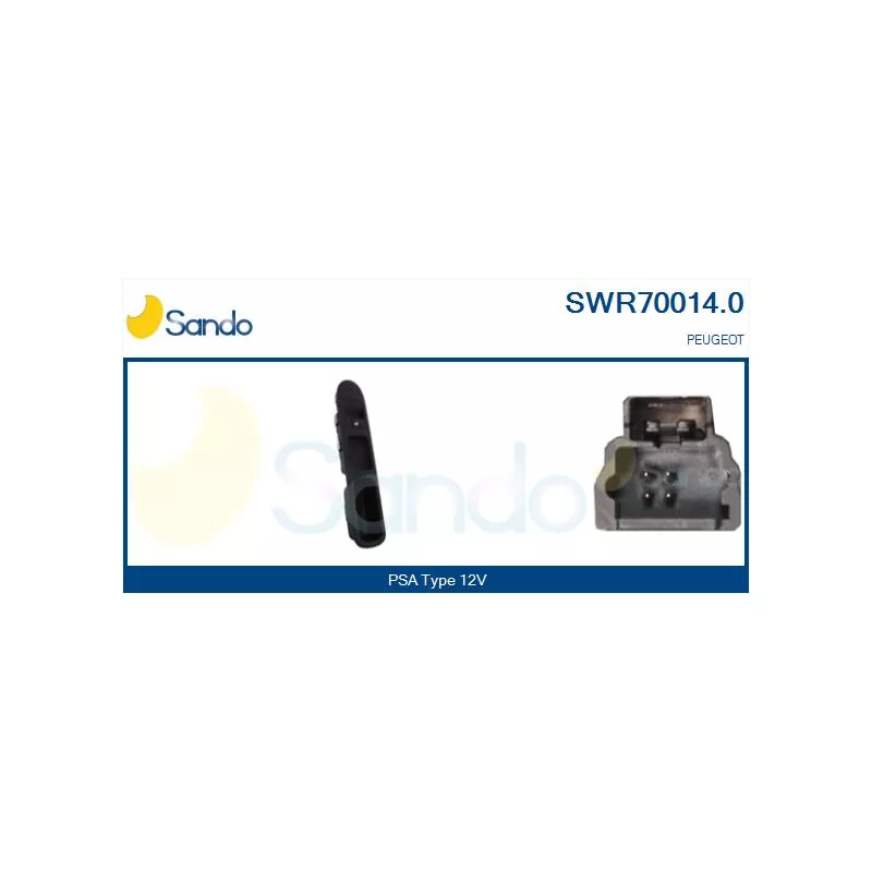 Interrupteur, lève-vitre SANDO SWR70014.0