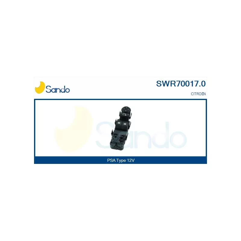 Interrupteur, lève-vitre SANDO SWR70017.0