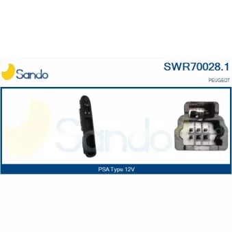Interrupteur, lève-vitre SANDO SWR70028.1
