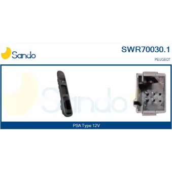 Interrupteur, lève-vitre SANDO SWR70030.1