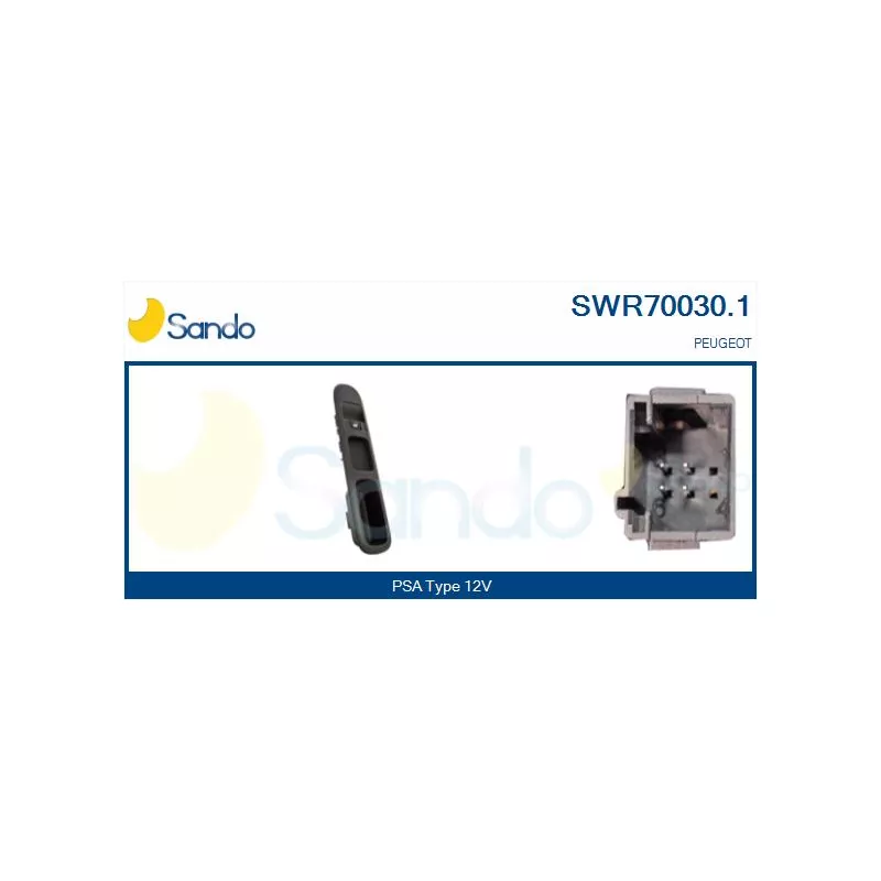 Interrupteur, lève-vitre SANDO SWR70030.1