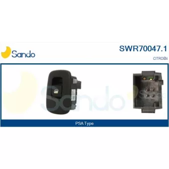Interrupteur, lève-vitre SANDO SWR70047.1