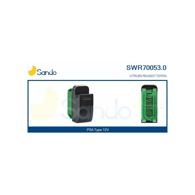 Interrupteur, lève-vitre SANDO SWR70053.0