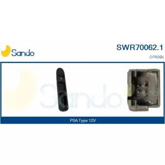 Interrupteur, lève-vitre SANDO SWR70062.1