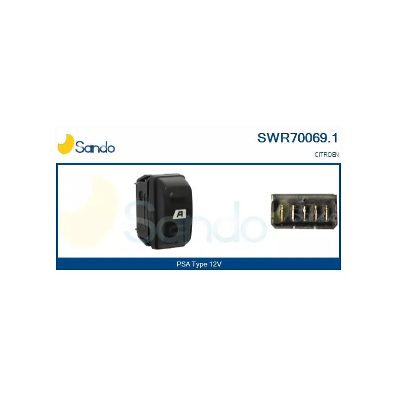 Interrupteur, lève-vitre SANDO SWR70069.1
