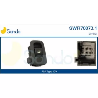 Interrupteur, lève-vitre SANDO SWR70073.1