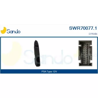 Interrupteur, lève-vitre SANDO SWR70077.1
