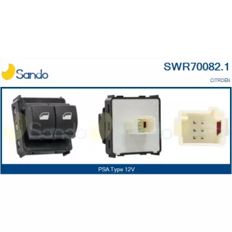 Interrupteur, lève-vitre SANDO SWR70082.1