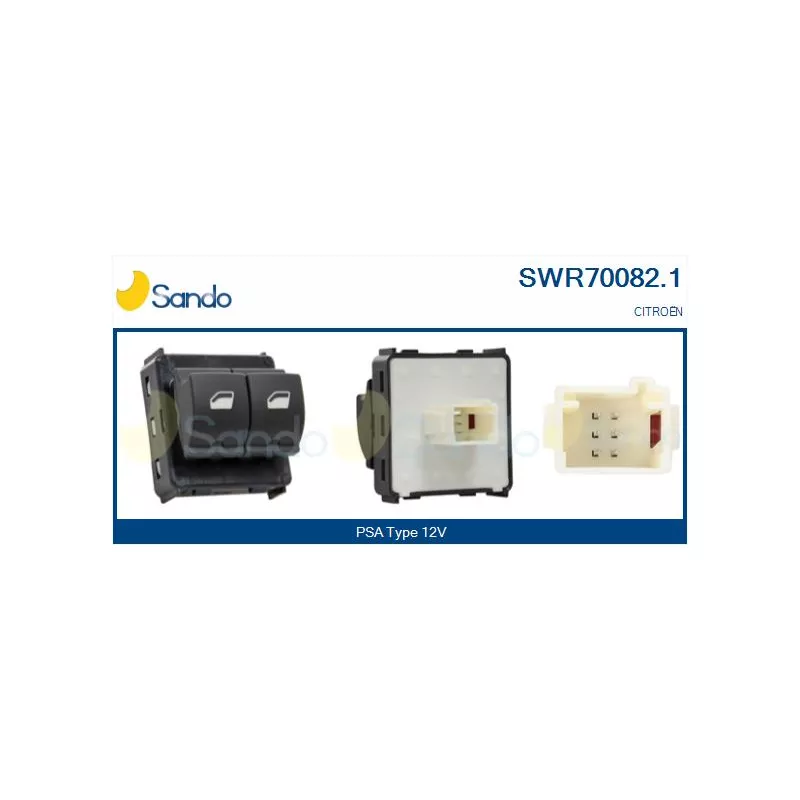 Interrupteur, lève-vitre SANDO SWR70082.1