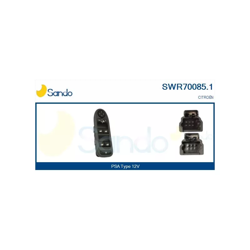 Interrupteur, lève-vitre SANDO SWR70085.1