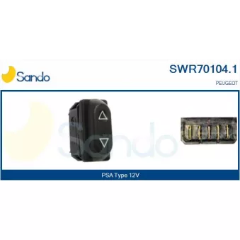 Interrupteur, lève-vitre SANDO SWR70104.1