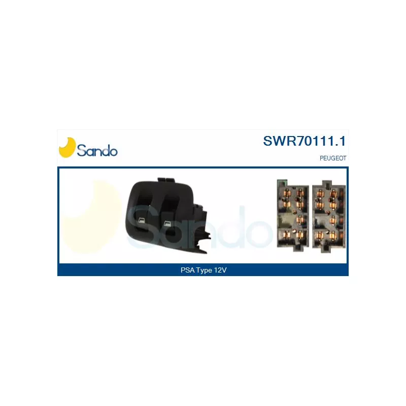 Interrupteur, lève-vitre SANDO SWR70111.1