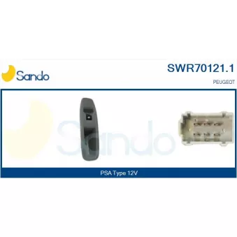 Interrupteur, lève-vitre SANDO SWR70121.1