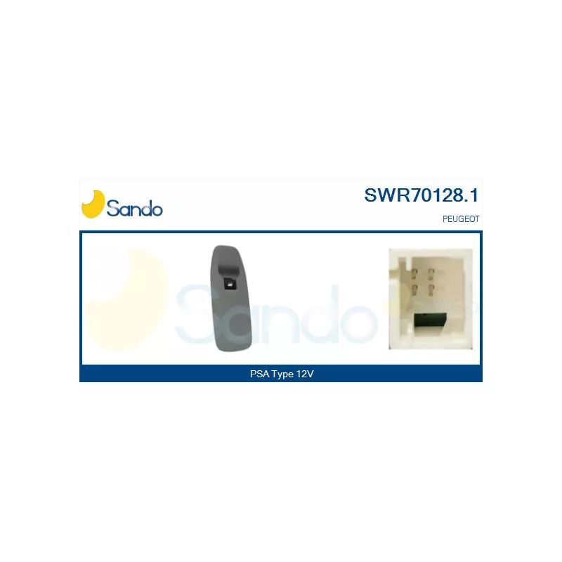 Interrupteur, lève-vitre SANDO SWR70128.1