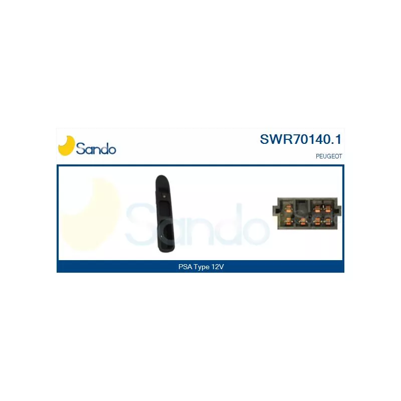 Interrupteur, lève-vitre SANDO SWR70140.1