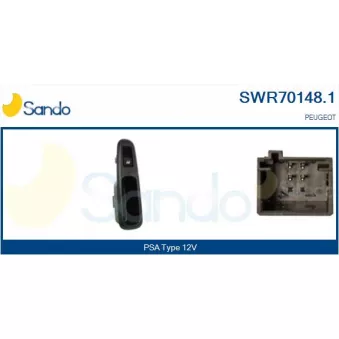 Interrupteur, lève-vitre SANDO SWR70148.1
