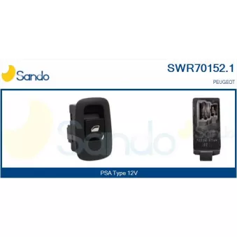 Interrupteur, lève-vitre SANDO SWR70152.1