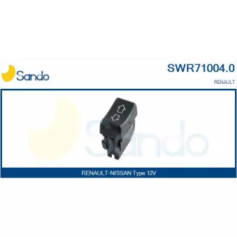 Interrupteur, lève-vitre SANDO SWR71004.0