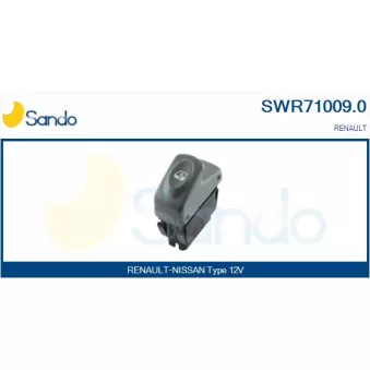 Interrupteur, lève-vitre SANDO SWR71009.0