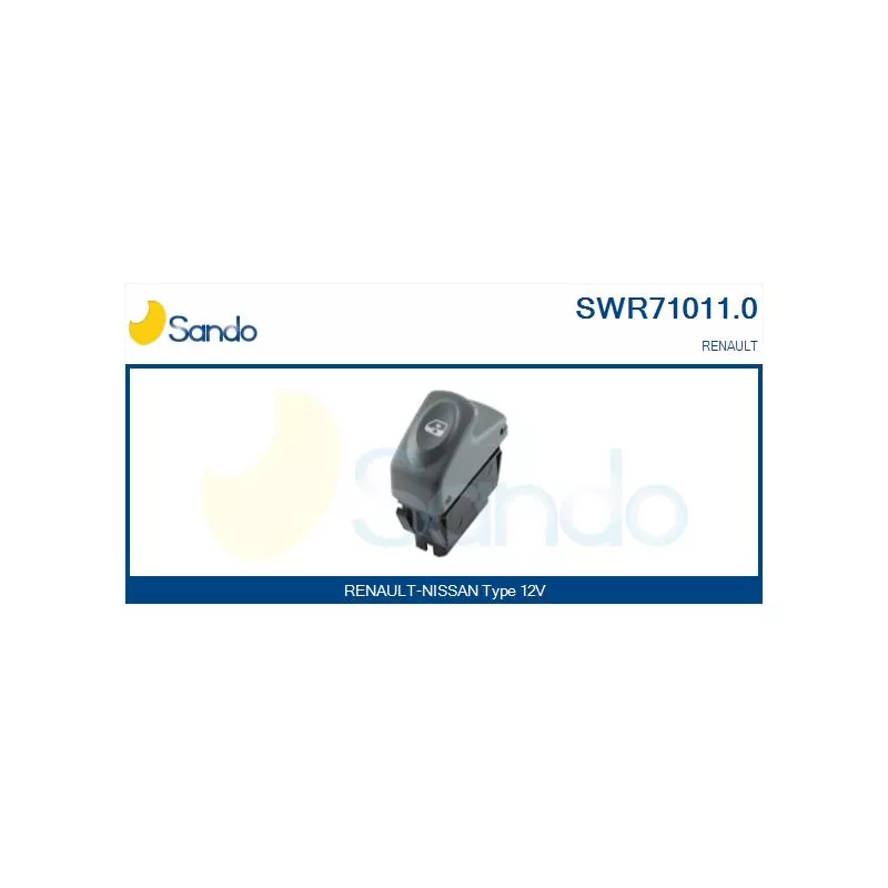 Interrupteur, lève-vitre SANDO SWR71011.0