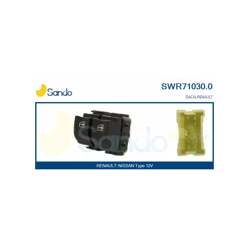 Interrupteur, lève-vitre SANDO SWR71030.0