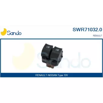 Interrupteur, lève-vitre SANDO SWR71032.0