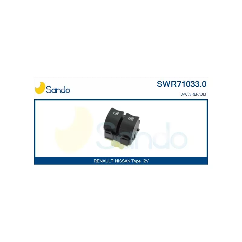 Interrupteur, lève-vitre SANDO SWR71033.0