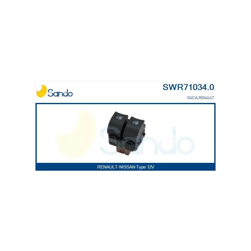 Interrupteur, lève-vitre SANDO SWR71034.0
