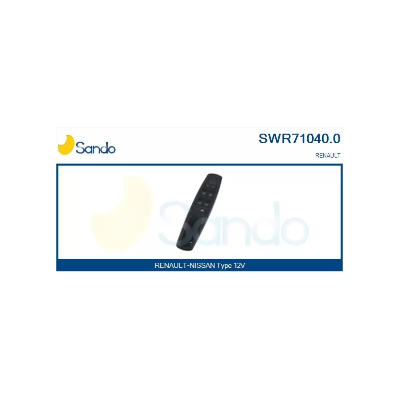 Interrupteur, lève-vitre SANDO SWR71040.0