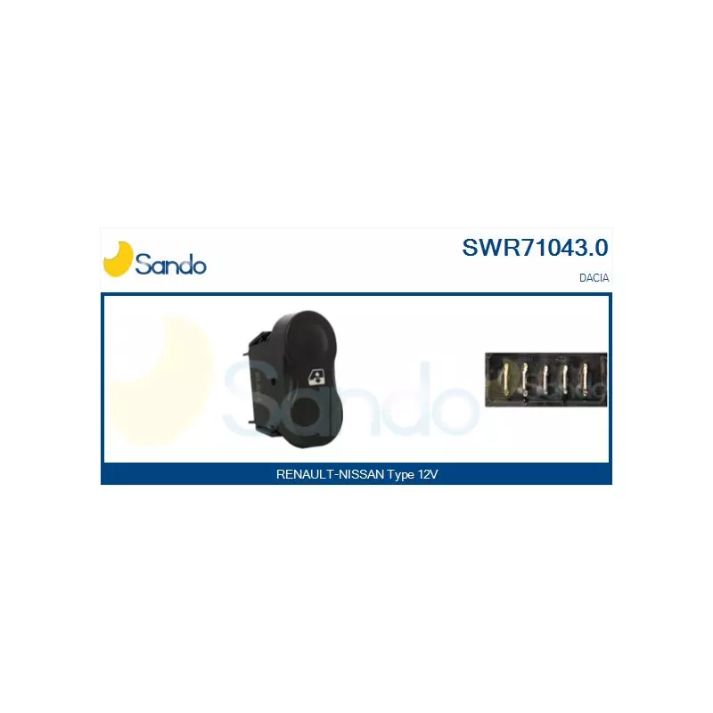 Interrupteur, lève-vitre SANDO SWR71043.0