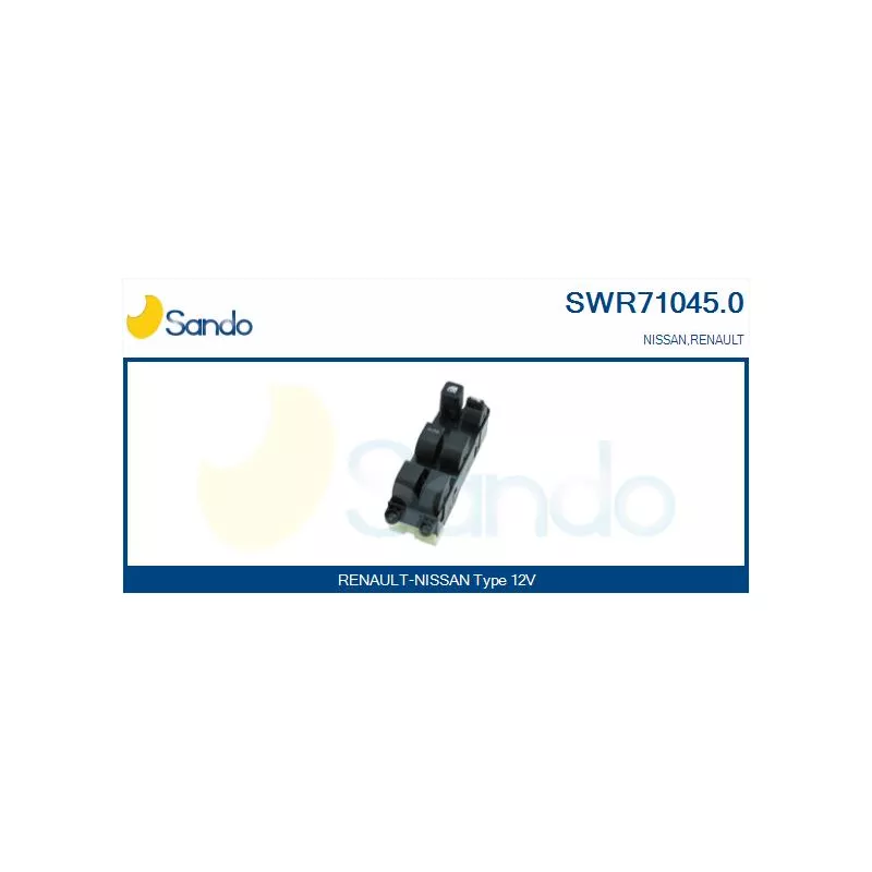 Interrupteur, lève-vitre SANDO SWR71045.0