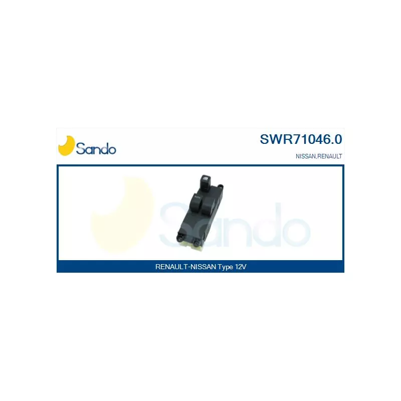 Interrupteur, lève-vitre SANDO SWR71046.0