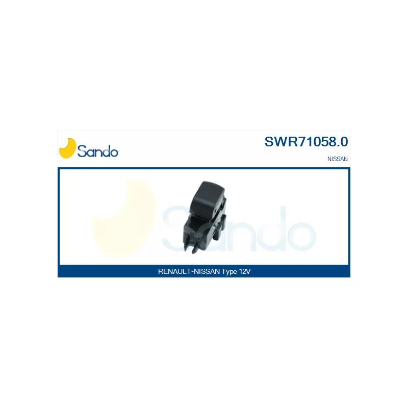 Interrupteur, lève-vitre SANDO SWR71058.0