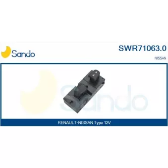 Interrupteur, lève-vitre SANDO SWR71063.0