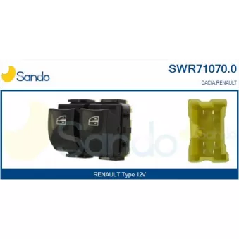 Interrupteur, lève-vitre SANDO SWR71070.0