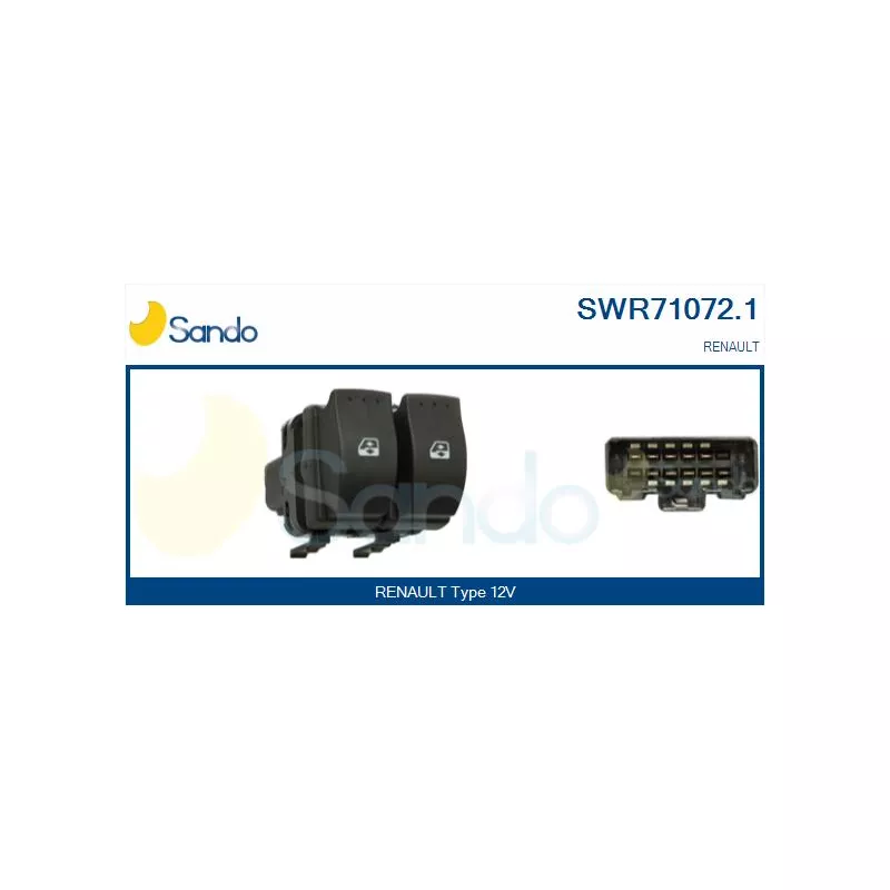 Interrupteur, lève-vitre SANDO SWR71072.1