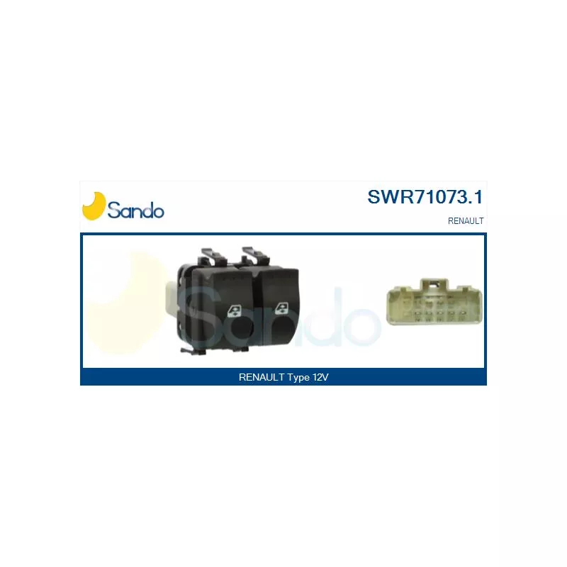 Interrupteur, lève-vitre SANDO SWR71073.1
