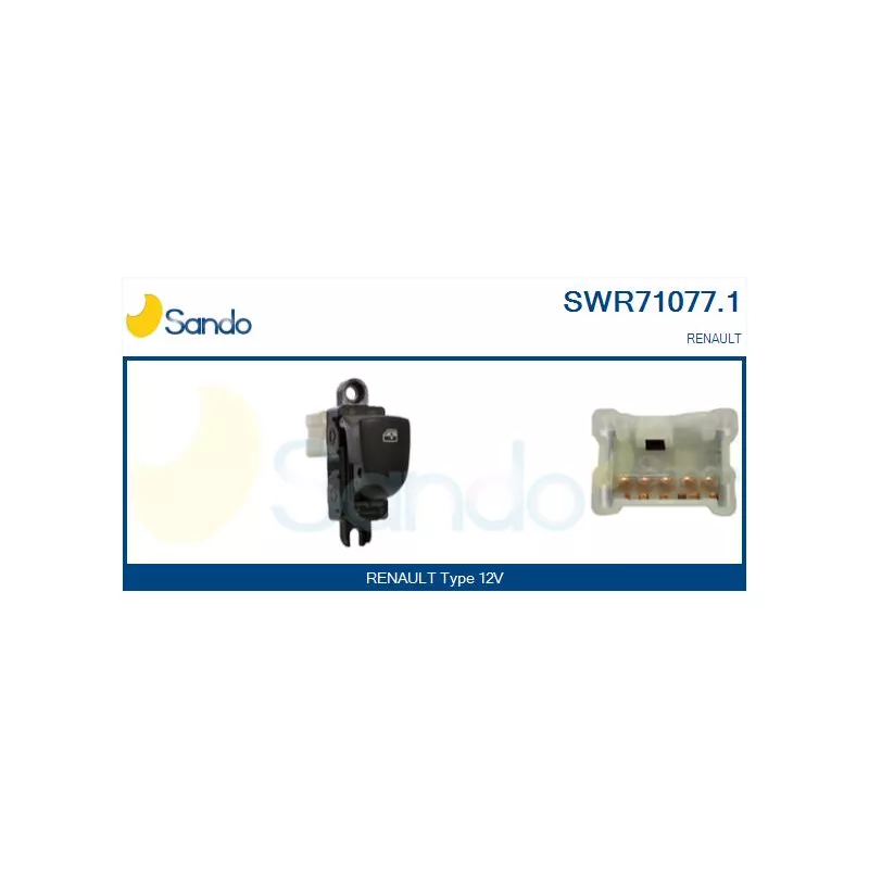 Interrupteur, lève-vitre SANDO SWR71077.1