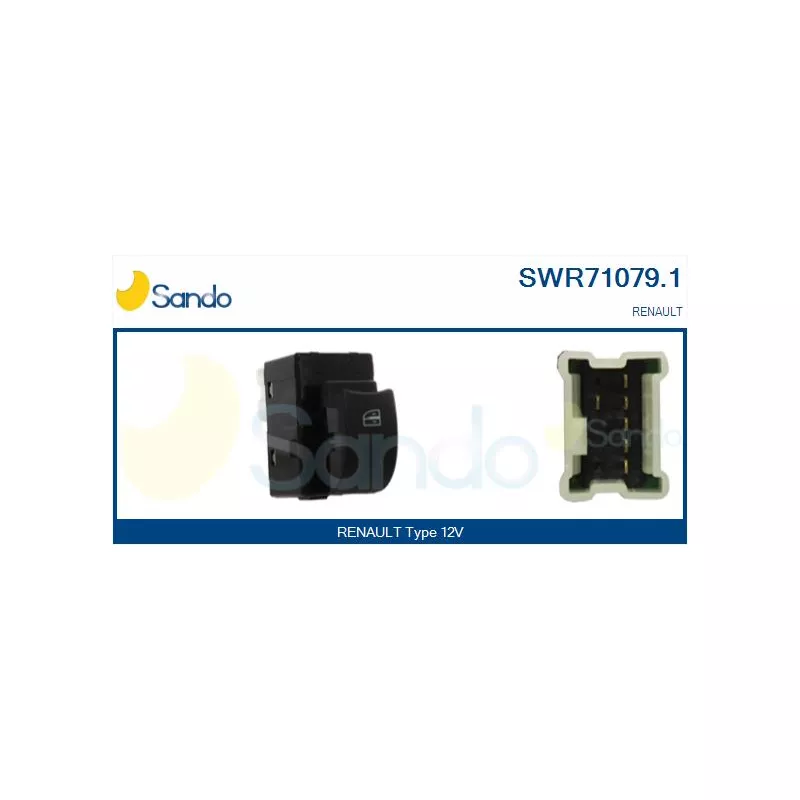 Interrupteur, lève-vitre SANDO SWR71079.1